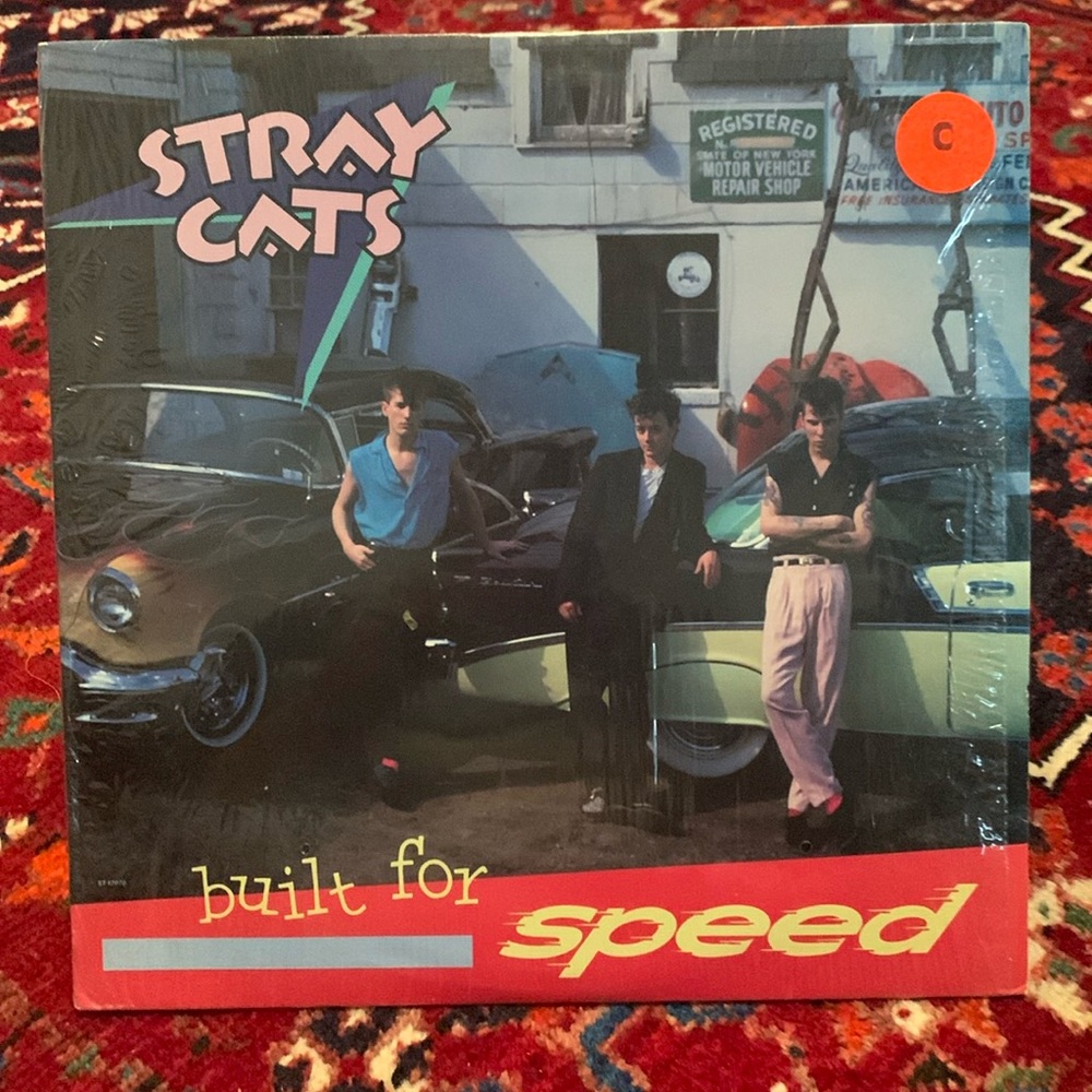 Vintage Stray Cats 1982 vinyl